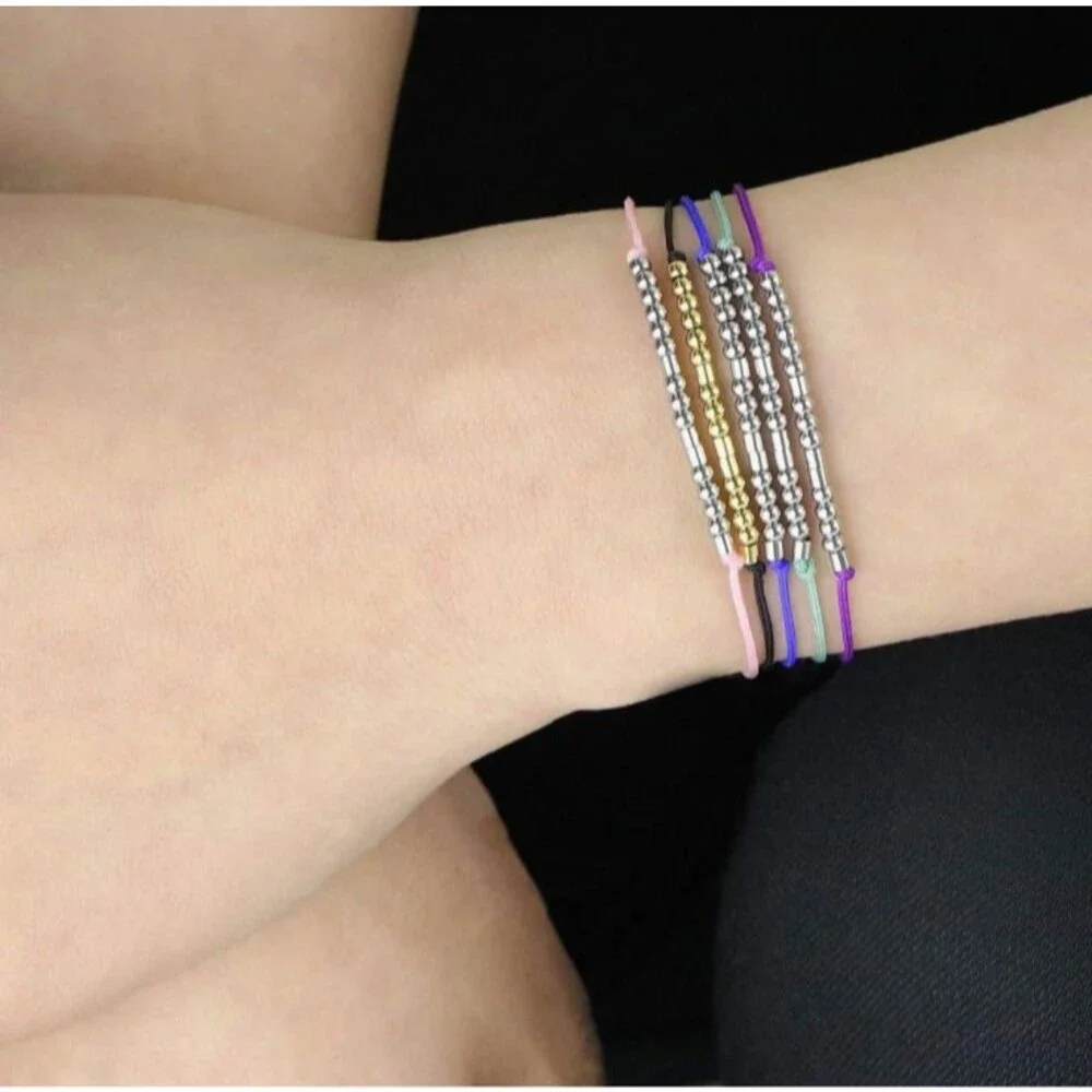 Joycuff Morse Code Bracelet Zero F**** Given Adjustable‎ Inspirational Gift